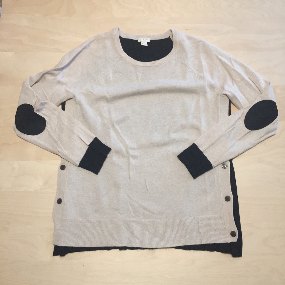 J. Crew Side Button Sweater